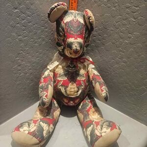 Handmade Fabric Teddy Bear